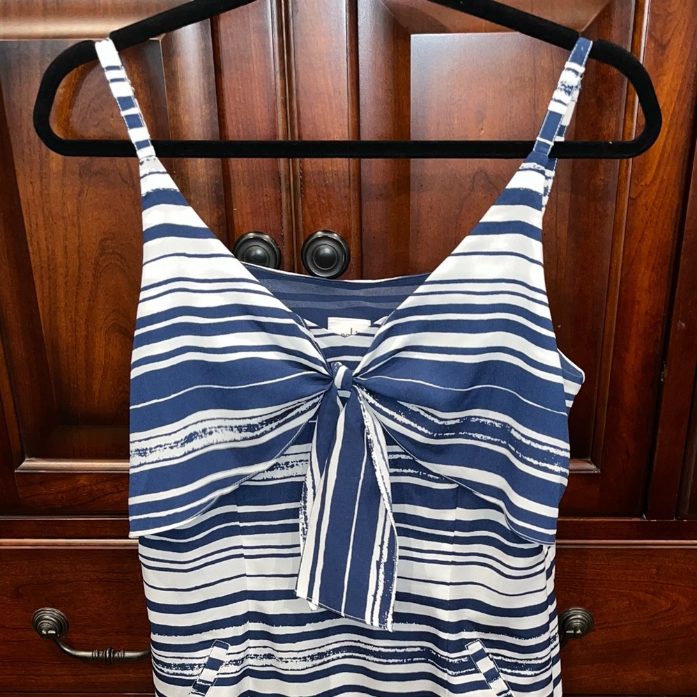 Cabi item 5264 nautical knot tie dress